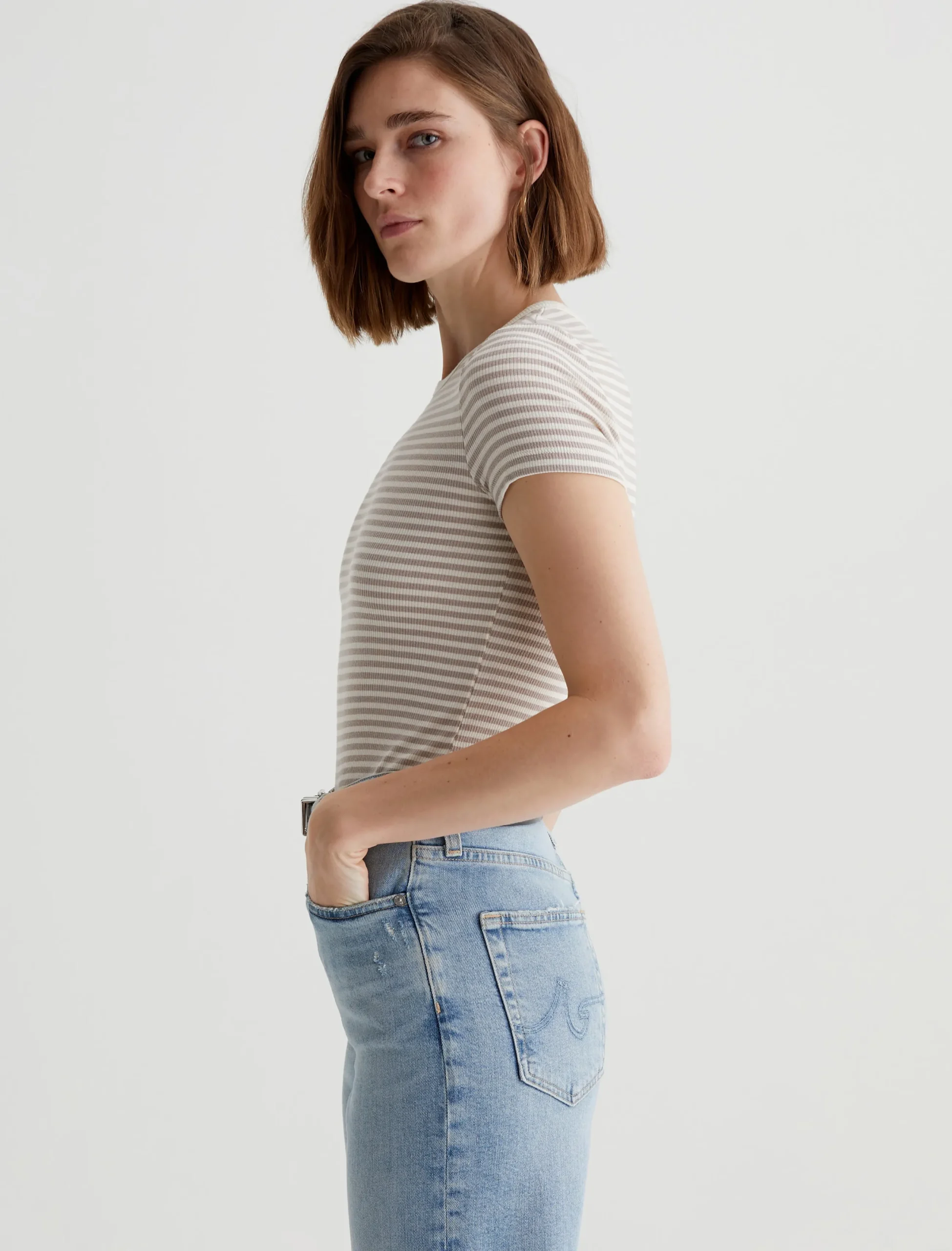 Women AG Jeans Agnes Crew