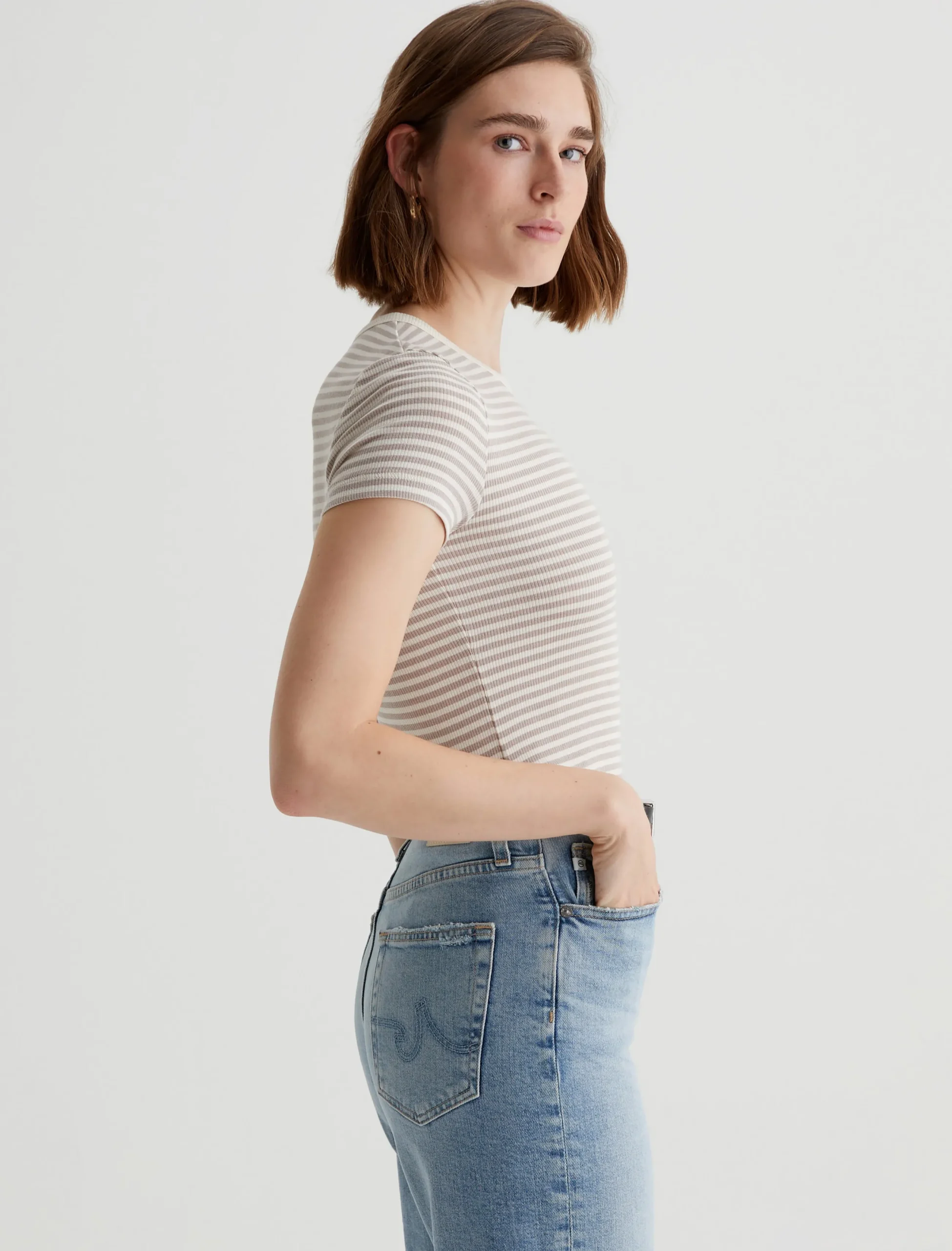 Women AG Jeans Agnes Crew