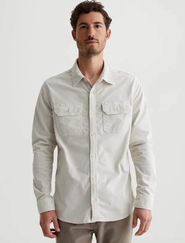 AG Jeans Aiden Utility Corduroy Shirt