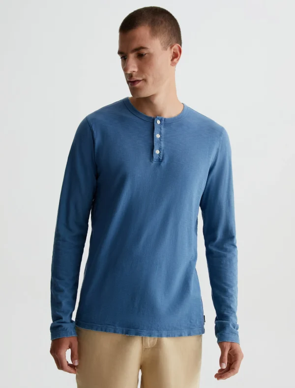 AG Jeans Bryce Long Sleeve Henley