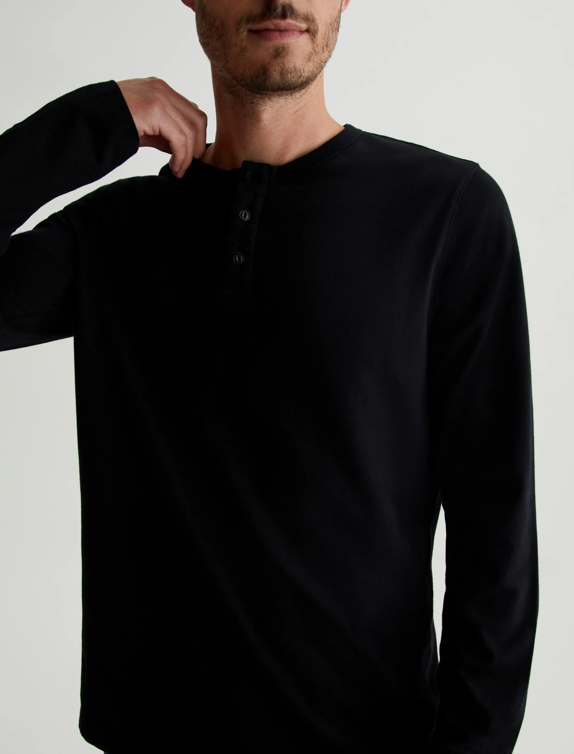 AG Jeans Bryce Long Sleeve Henley
