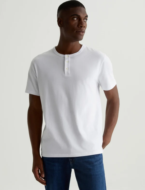 AG Jeans Bryce Short Sleeve Henley