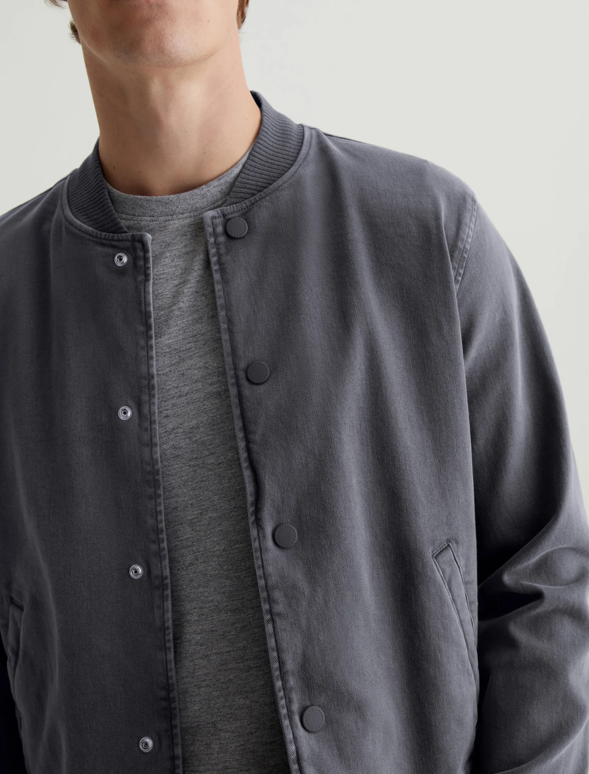 AG Jeans Clark Bomber Vapor Wash