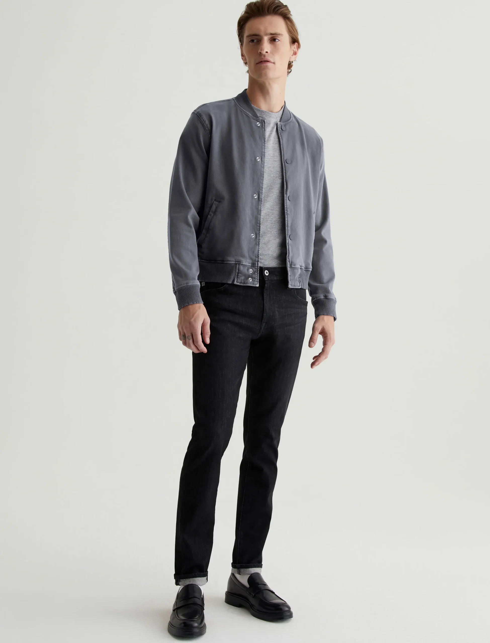 AG Jeans Clark Bomber Vapor Wash