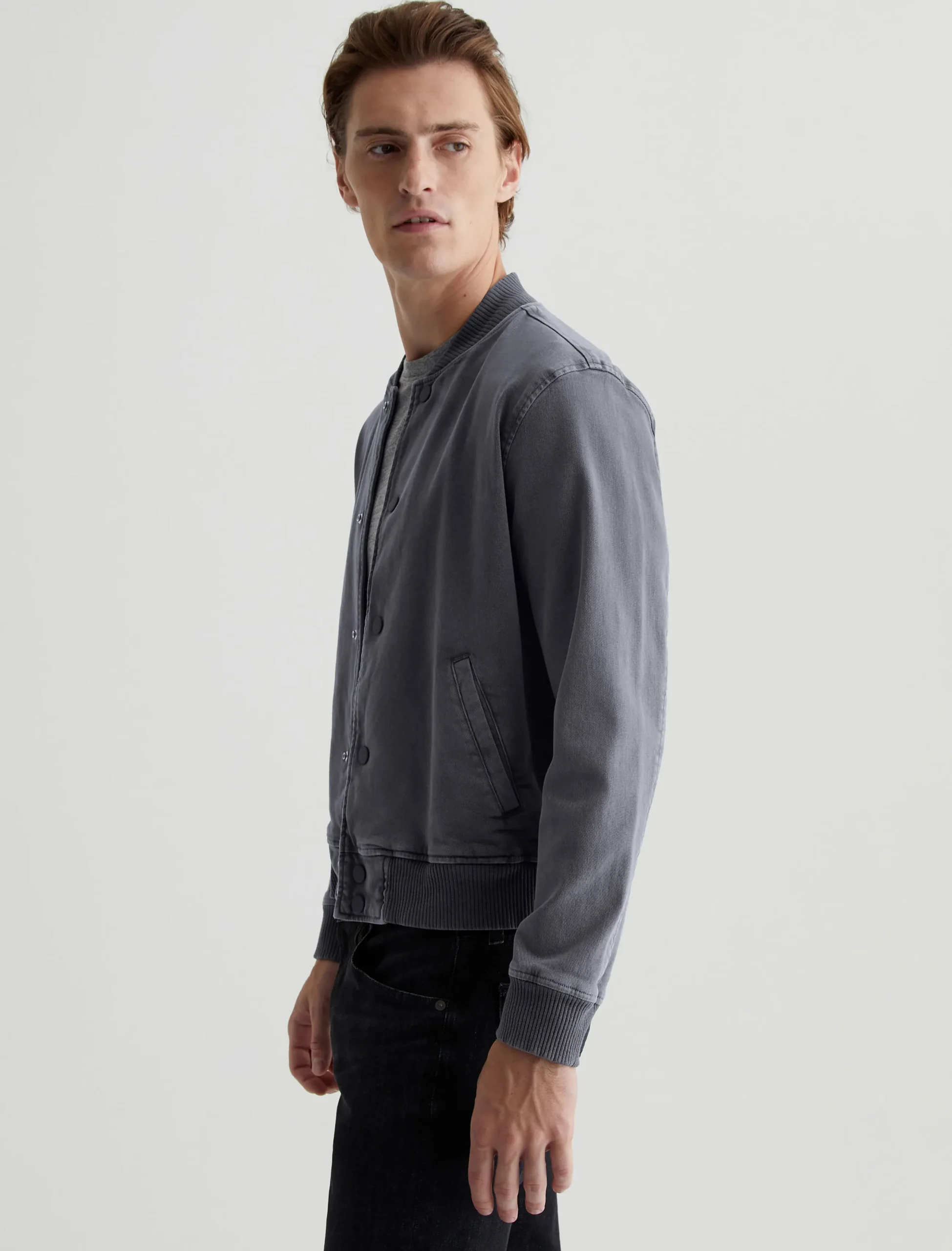 AG Jeans Clark Bomber Vapor Wash