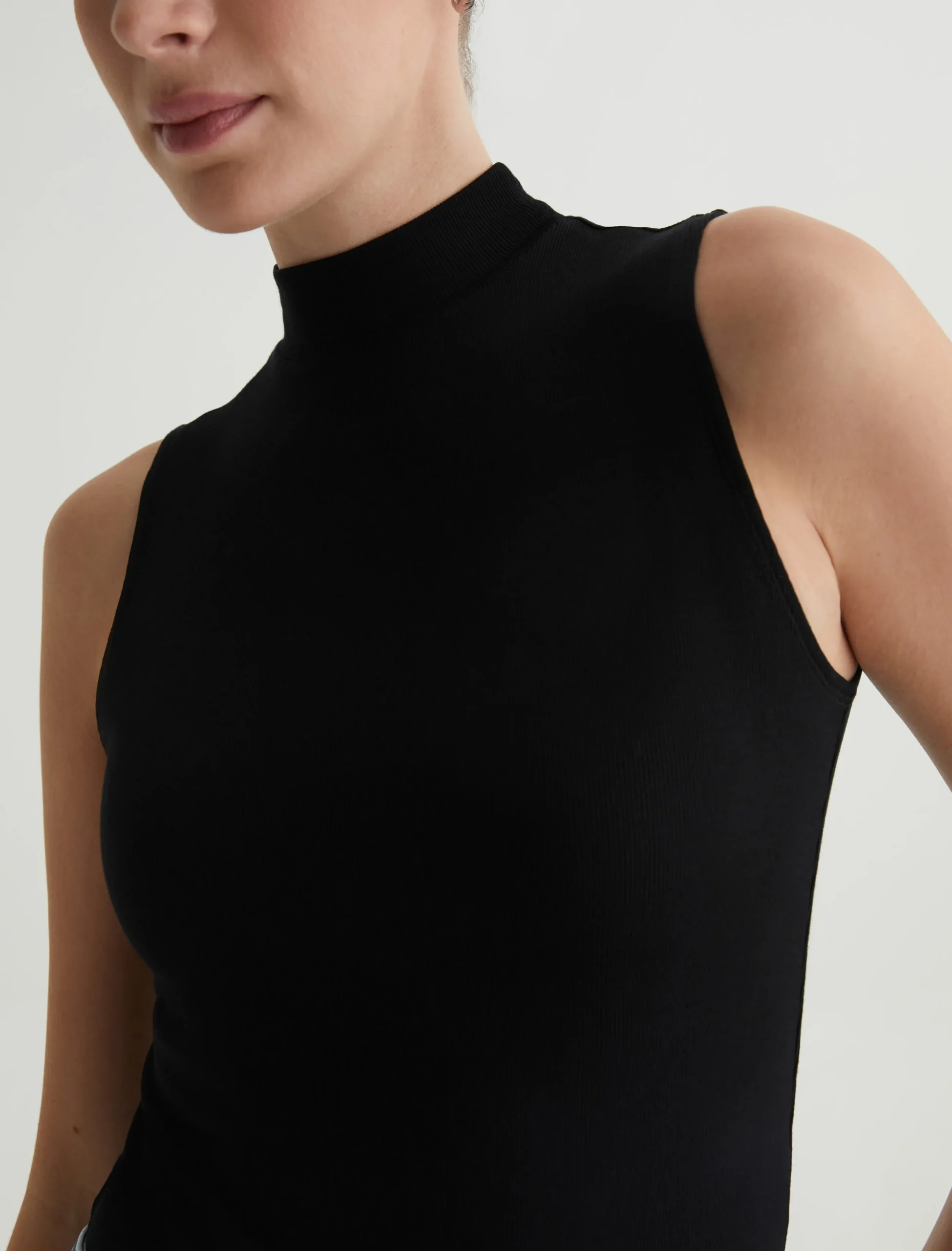 Women AG Jeans Edie Sleeveless Turtleneck