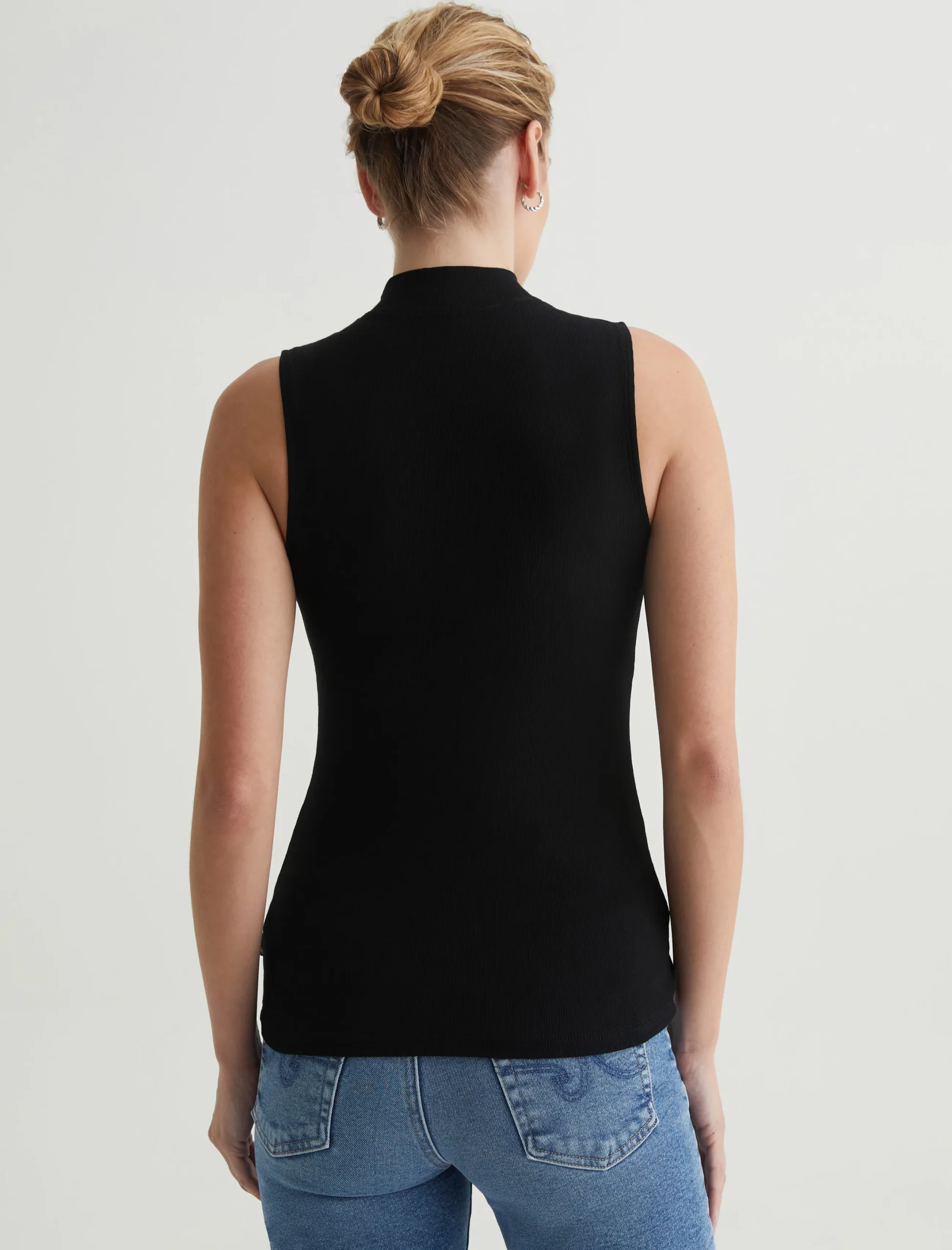Women AG Jeans Edie Sleeveless Turtleneck