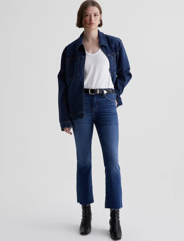 Women AG Jeans Farrah Boot Crop