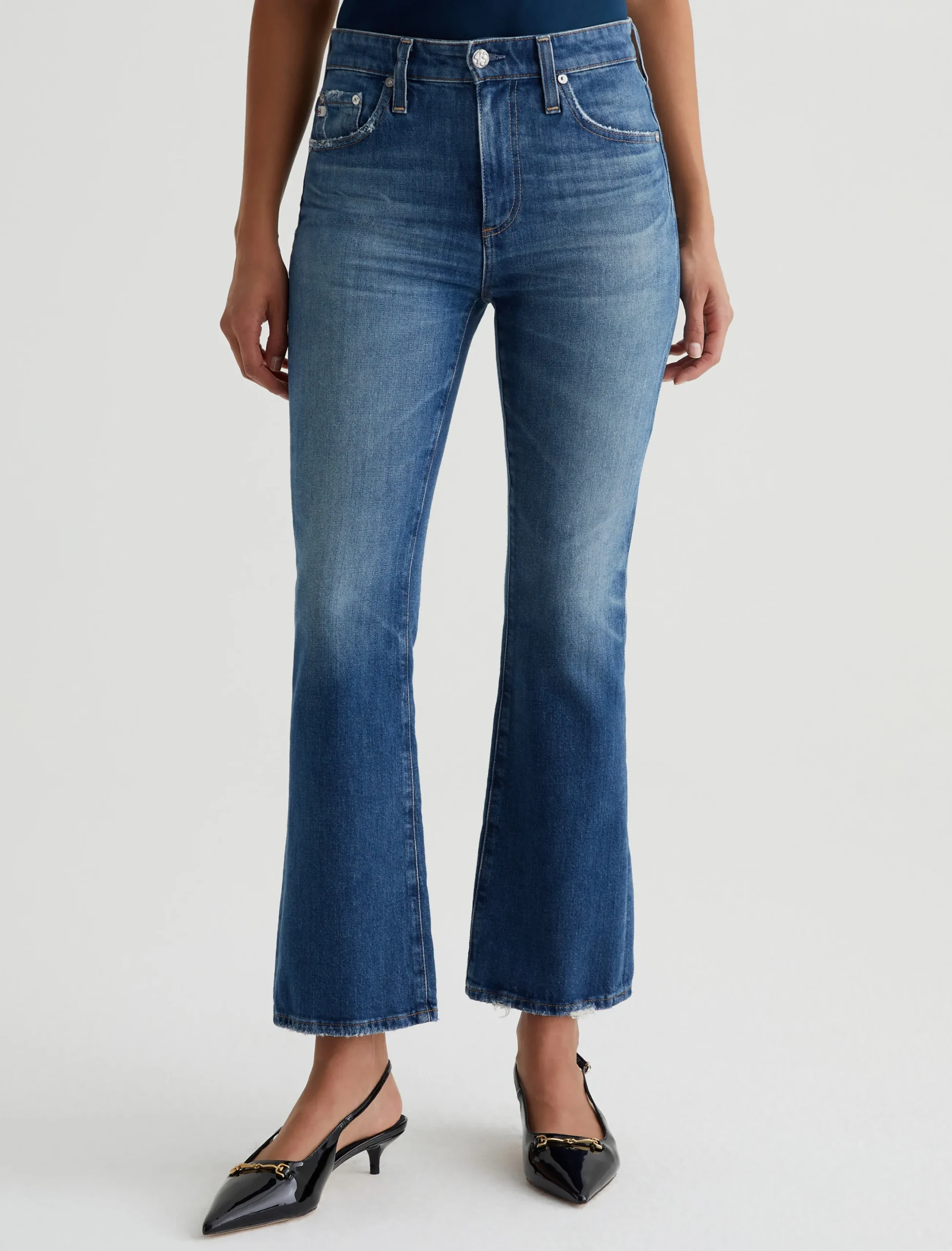 Women AG Jeans Farrah Boot Crop