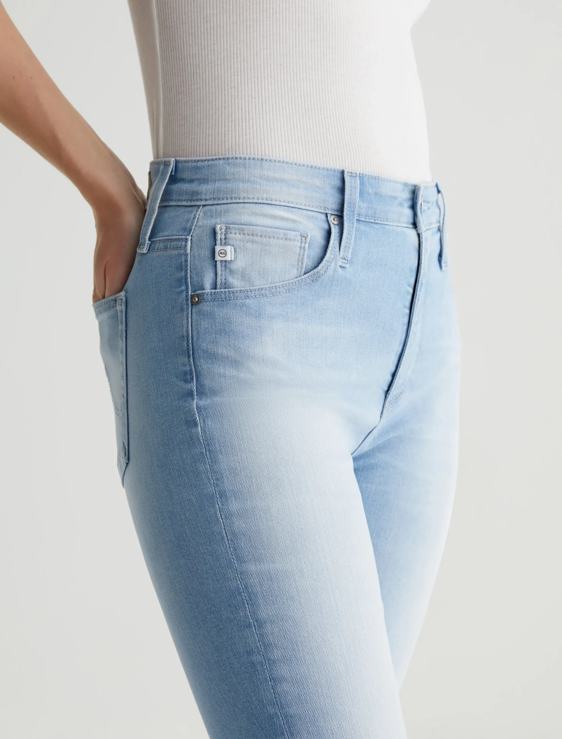 Women AG Jeans Farrah Boot Crop