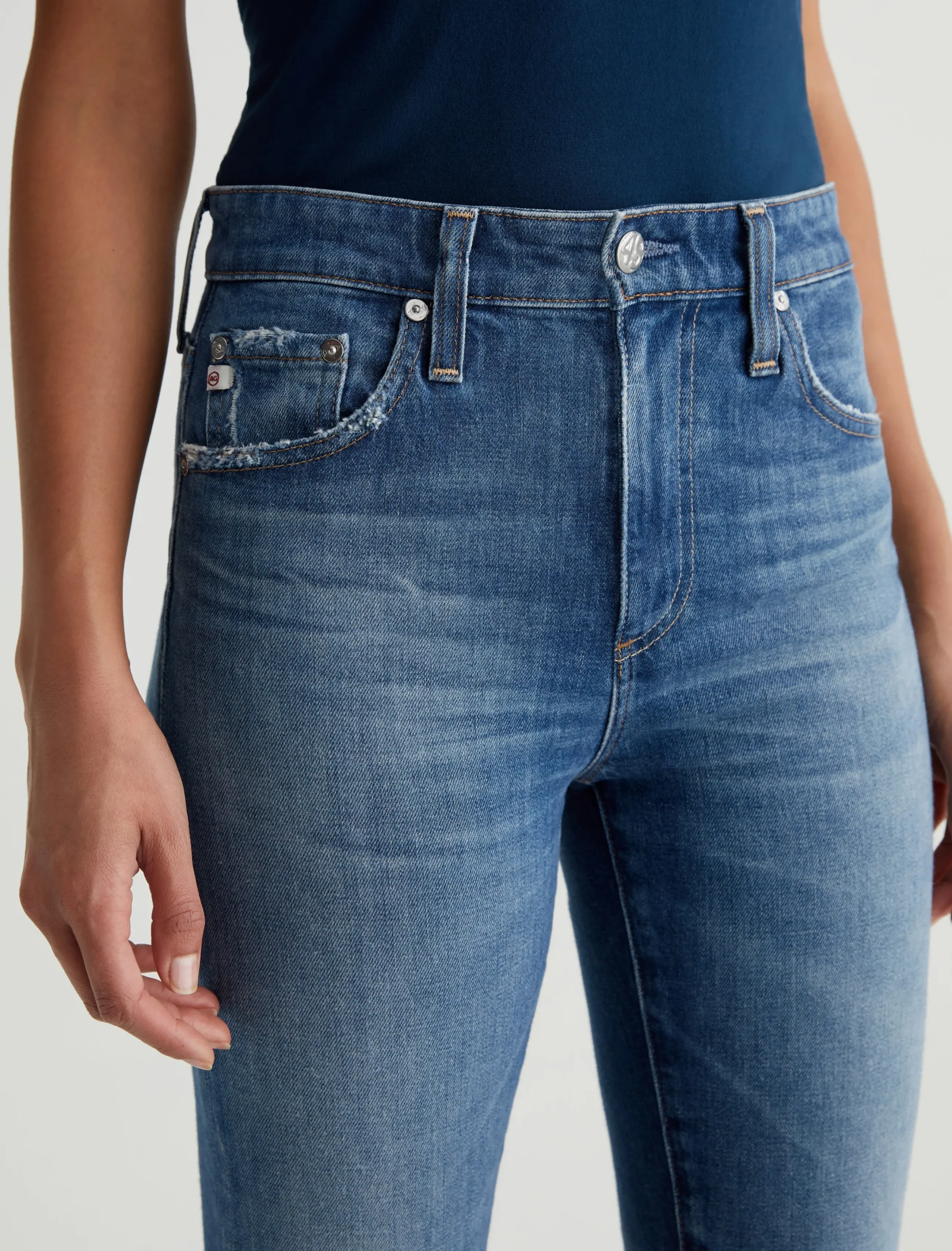 Women AG Jeans Farrah Boot Crop