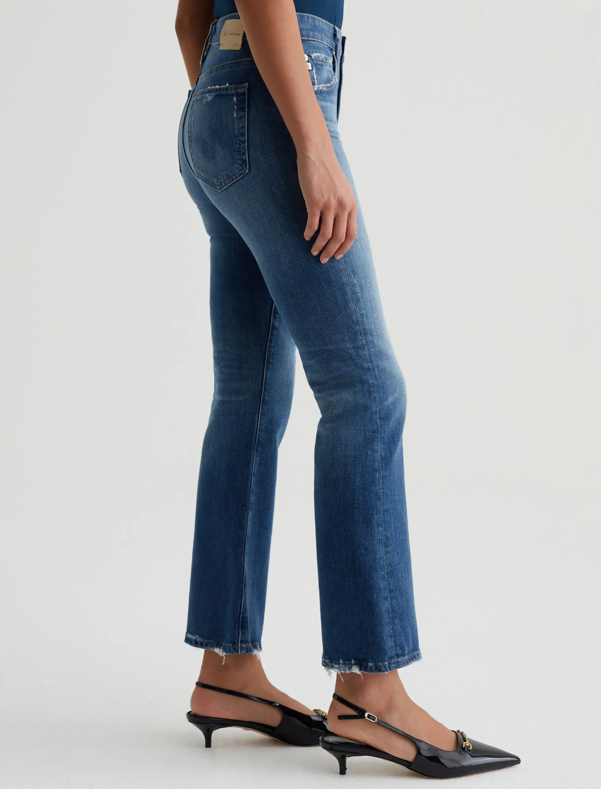 Women AG Jeans Farrah Boot Crop