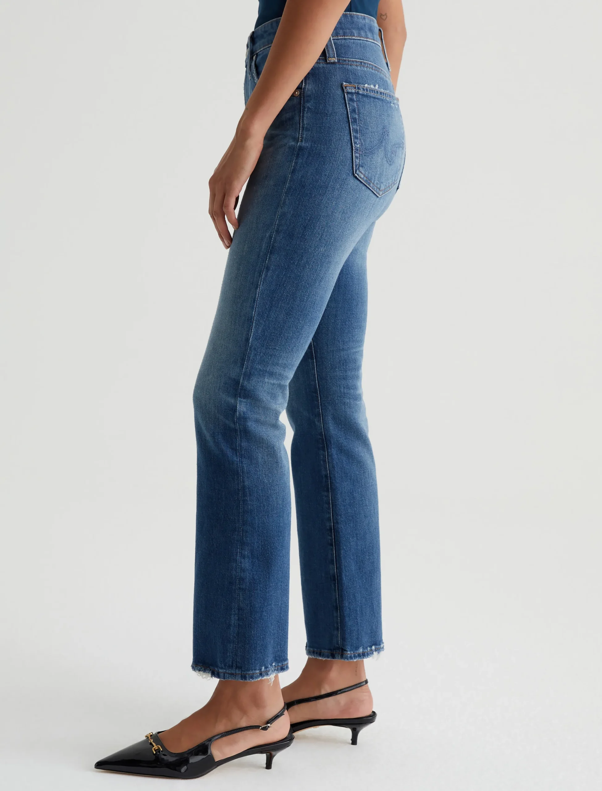 Women AG Jeans Farrah Boot Crop