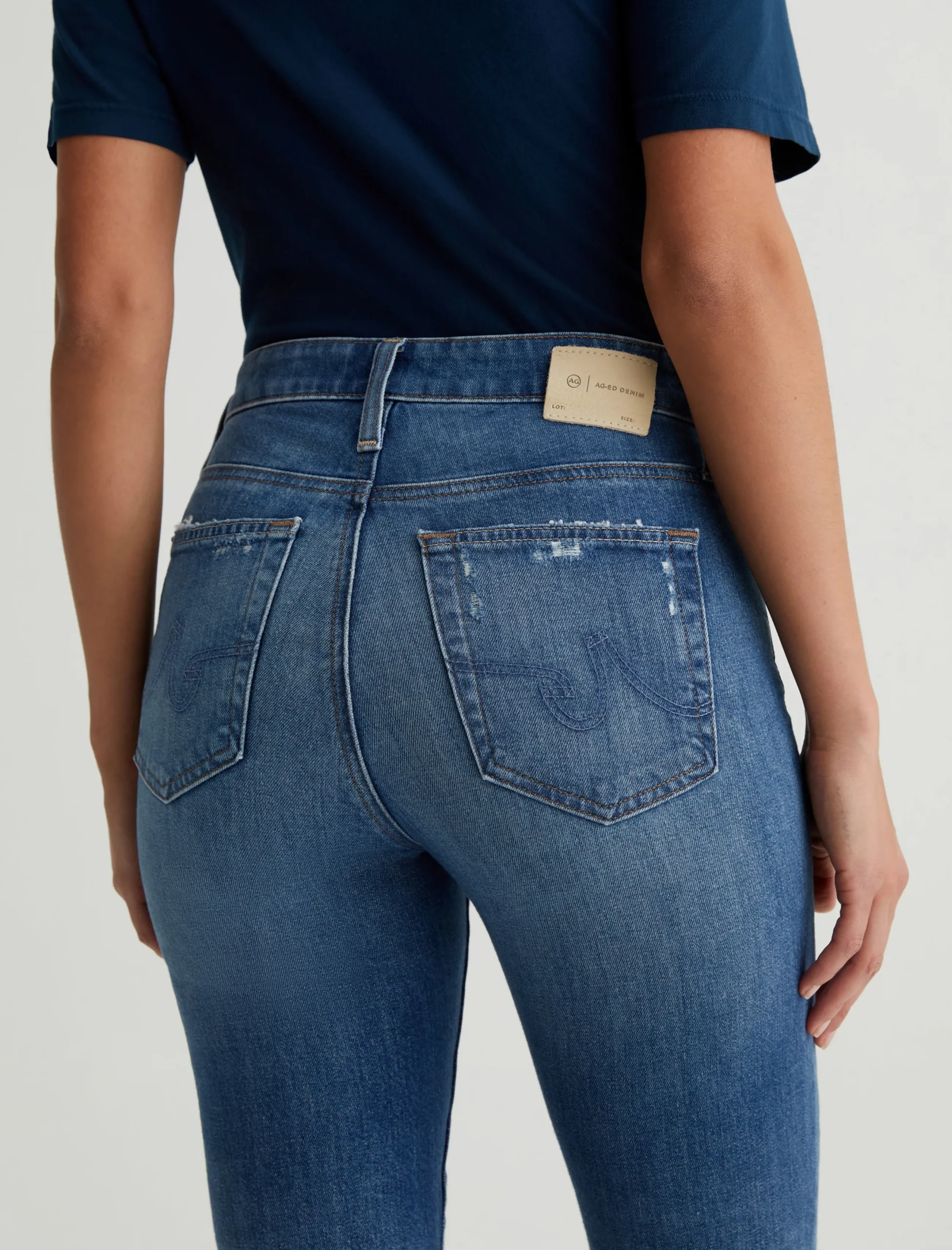 Women AG Jeans Farrah Boot Crop