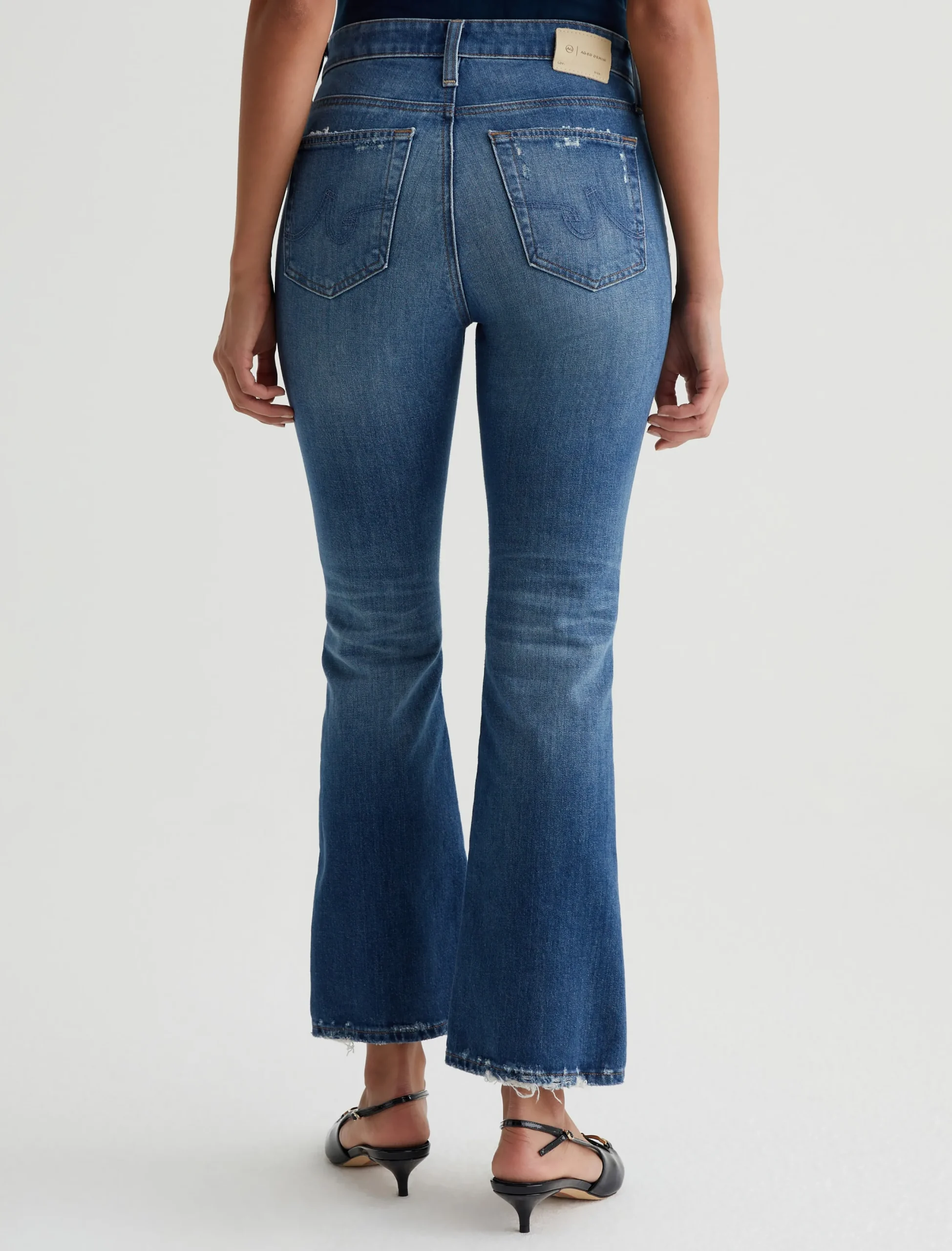 Women AG Jeans Farrah Boot Crop