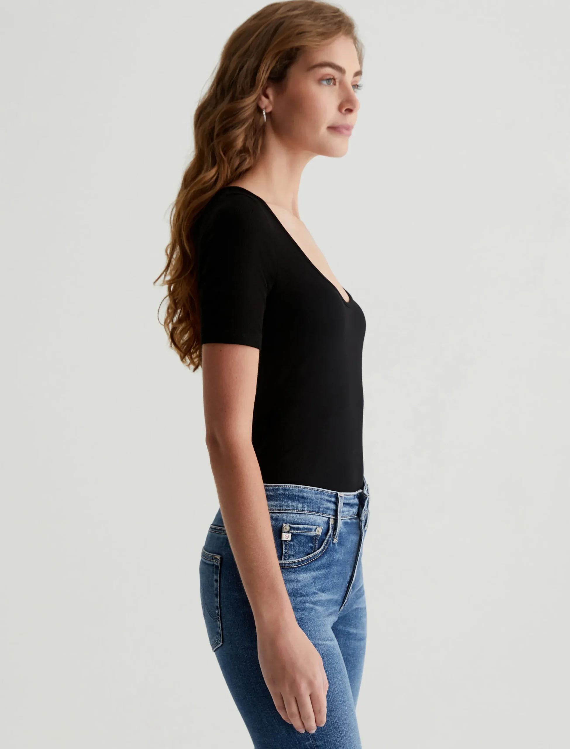 Women AG Jeans Jaxon Scoop