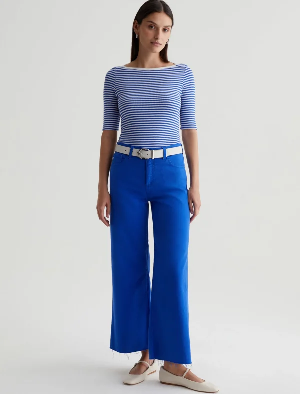 Women AG Jeans Saige Wide Leg Crop