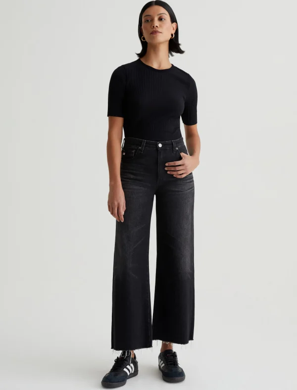 Women AG Jeans Saige Wide Leg Crop