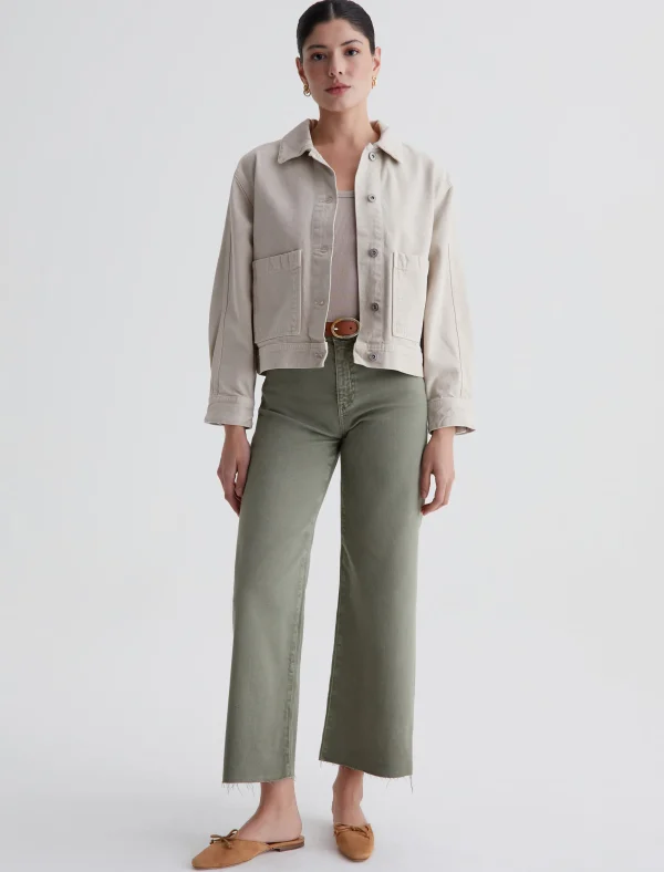 Women AG Jeans Saige Wide Leg Crop