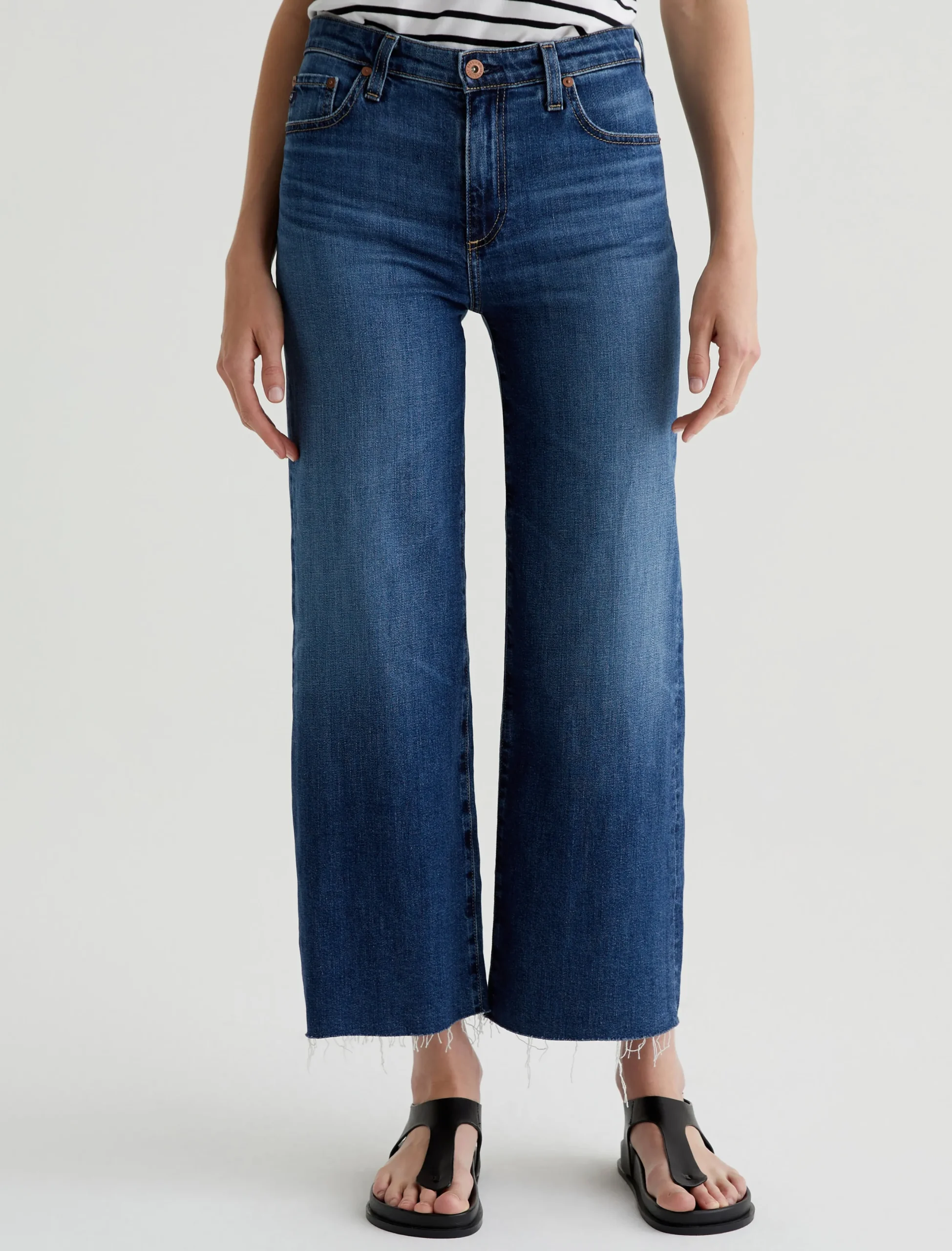 Women AG Jeans Saige Wide Leg Crop