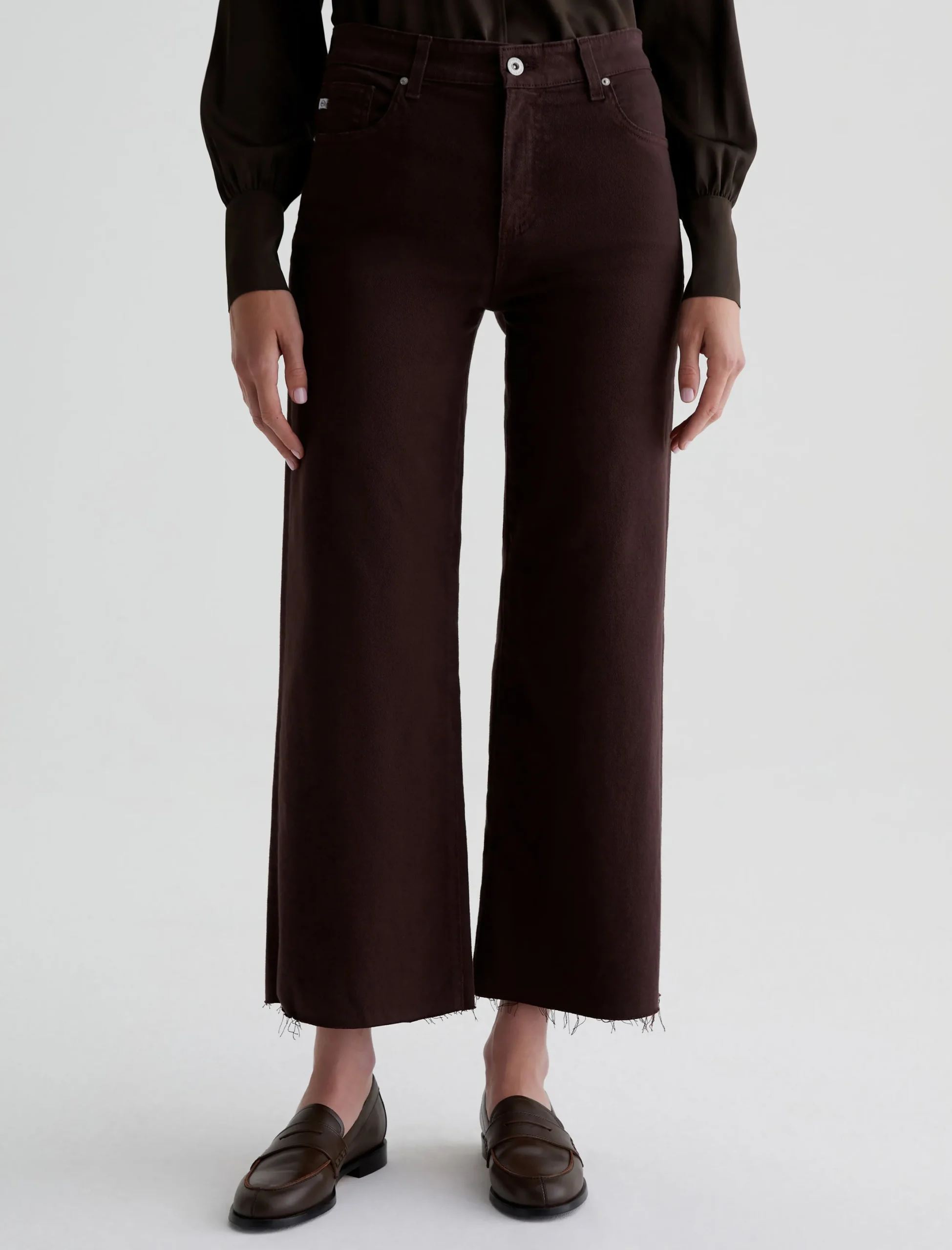 Women AG Jeans Saige Wide Leg Crop