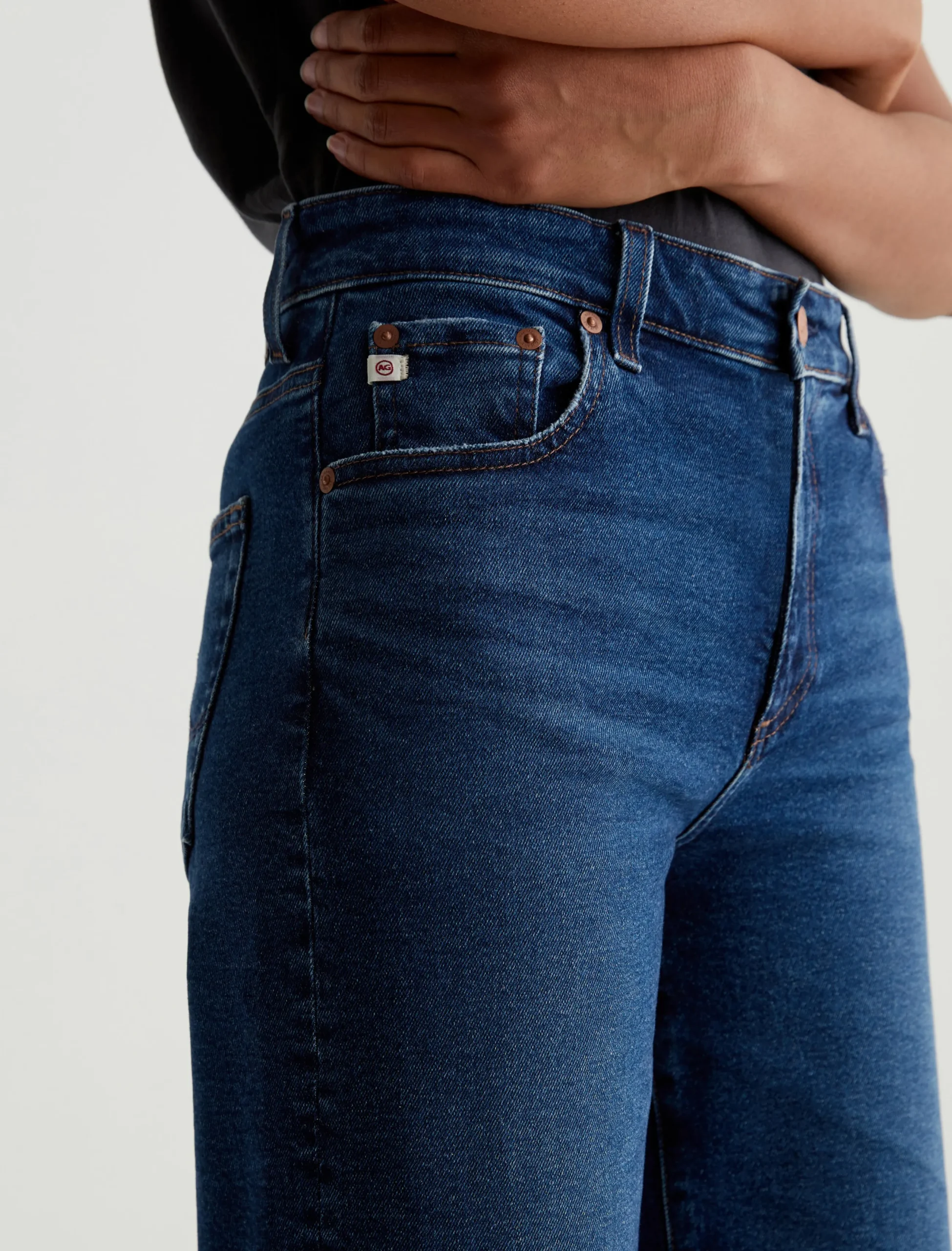 Women AG Jeans Saige Wide Leg Crop