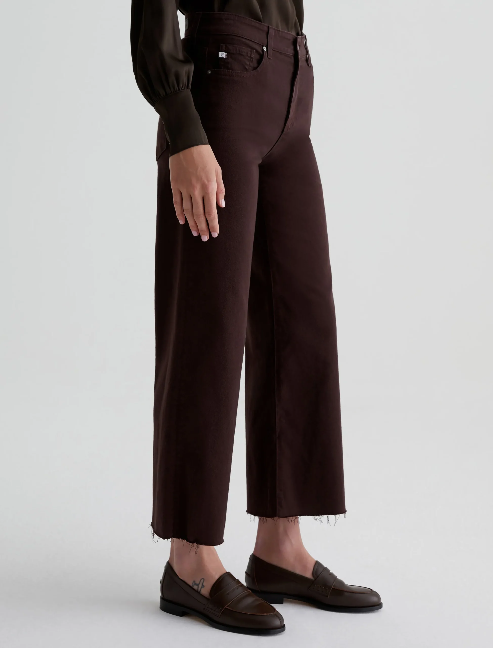 Women AG Jeans Saige Wide Leg Crop