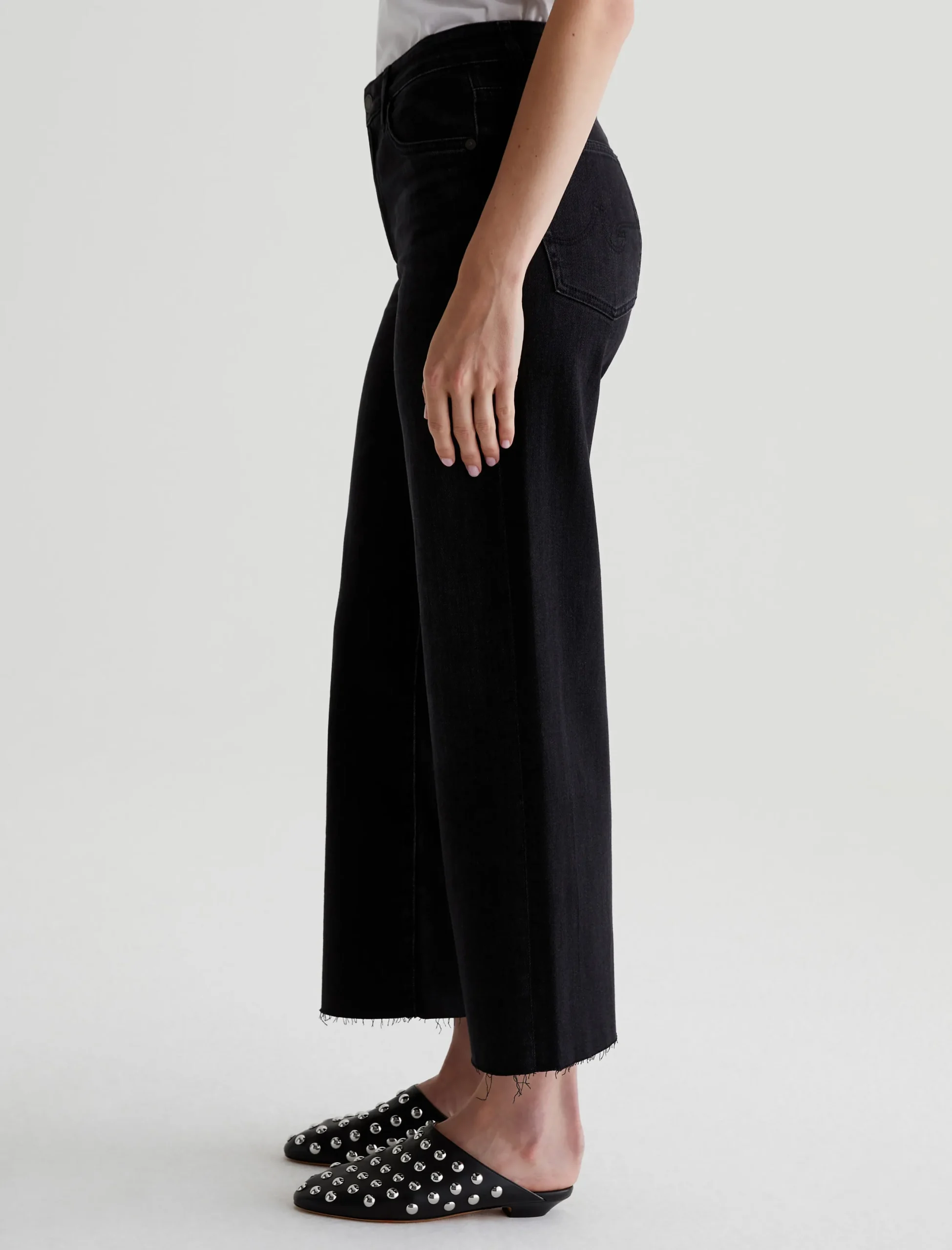 Women AG Jeans Saige Wide Leg Crop