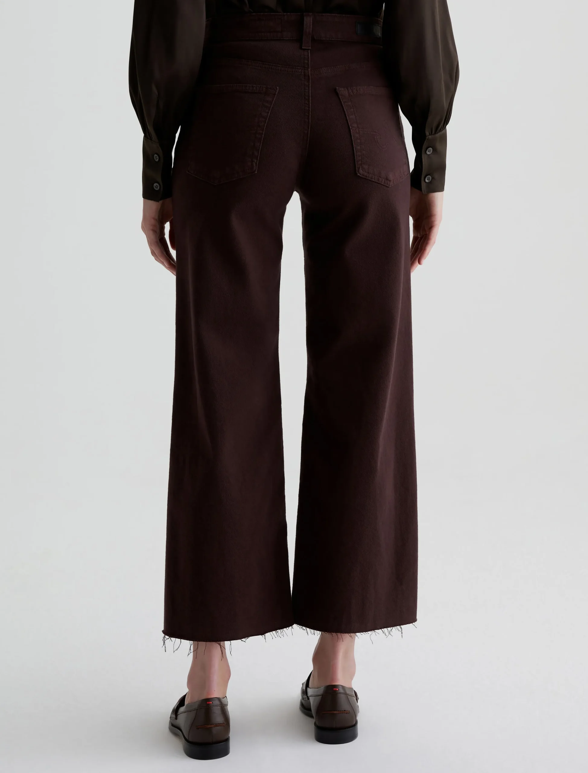 Women AG Jeans Saige Wide Leg Crop