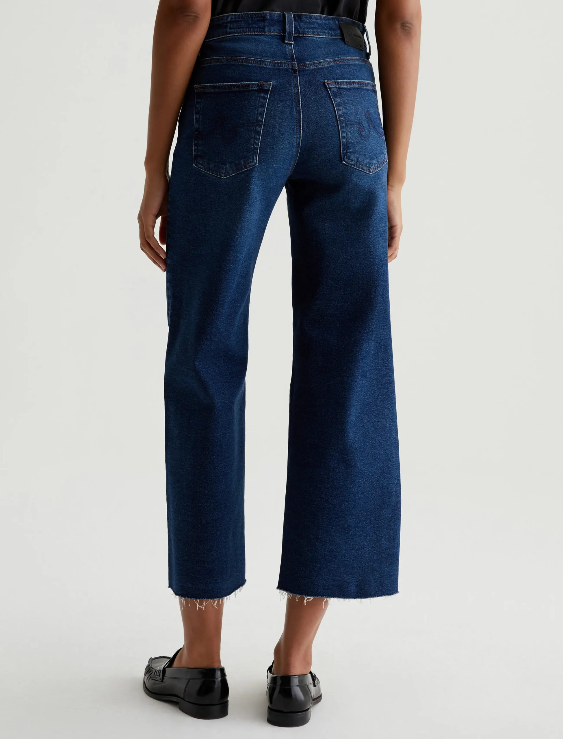 Women AG Jeans Saige Wide Leg Crop
