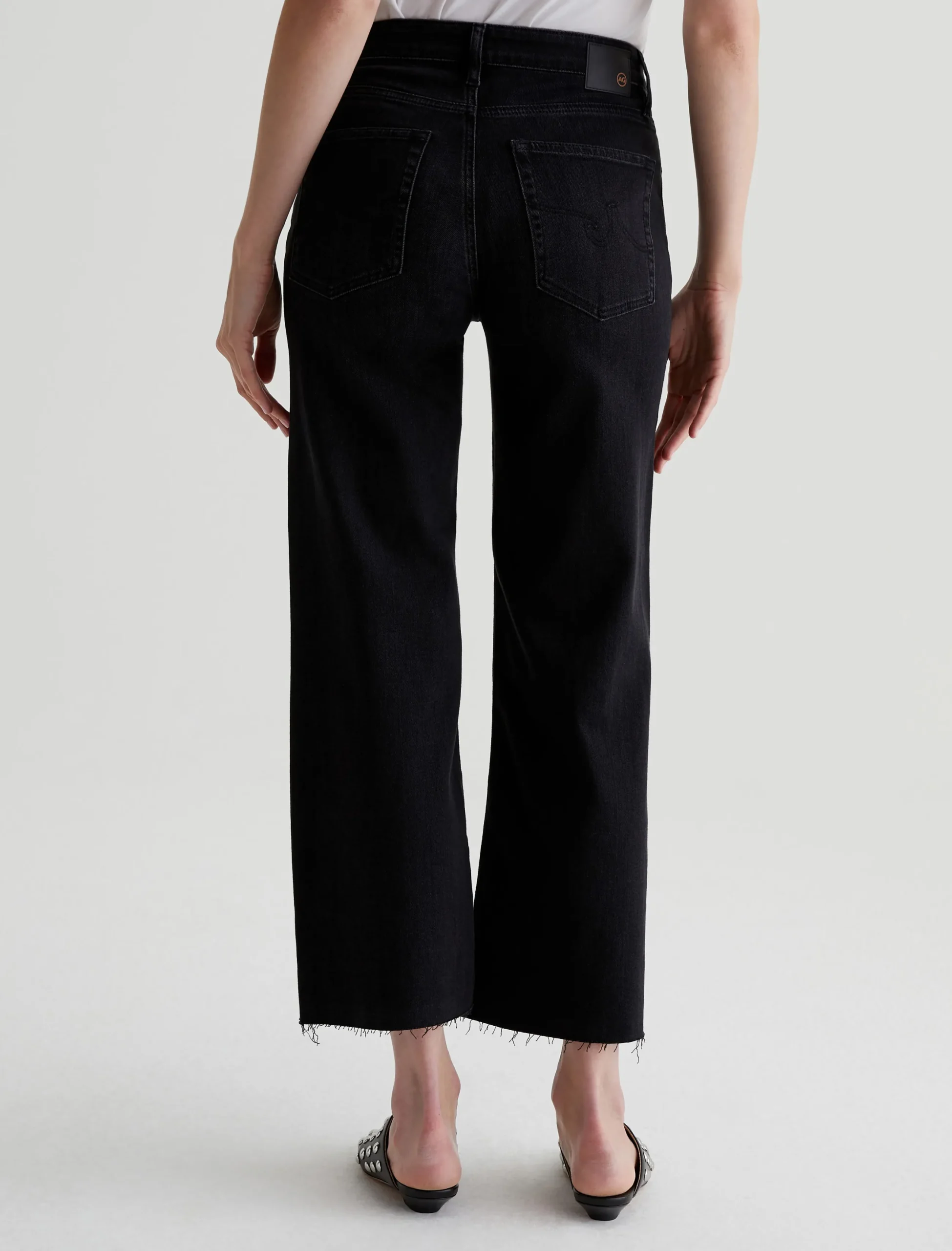 Women AG Jeans Saige Wide Leg Crop