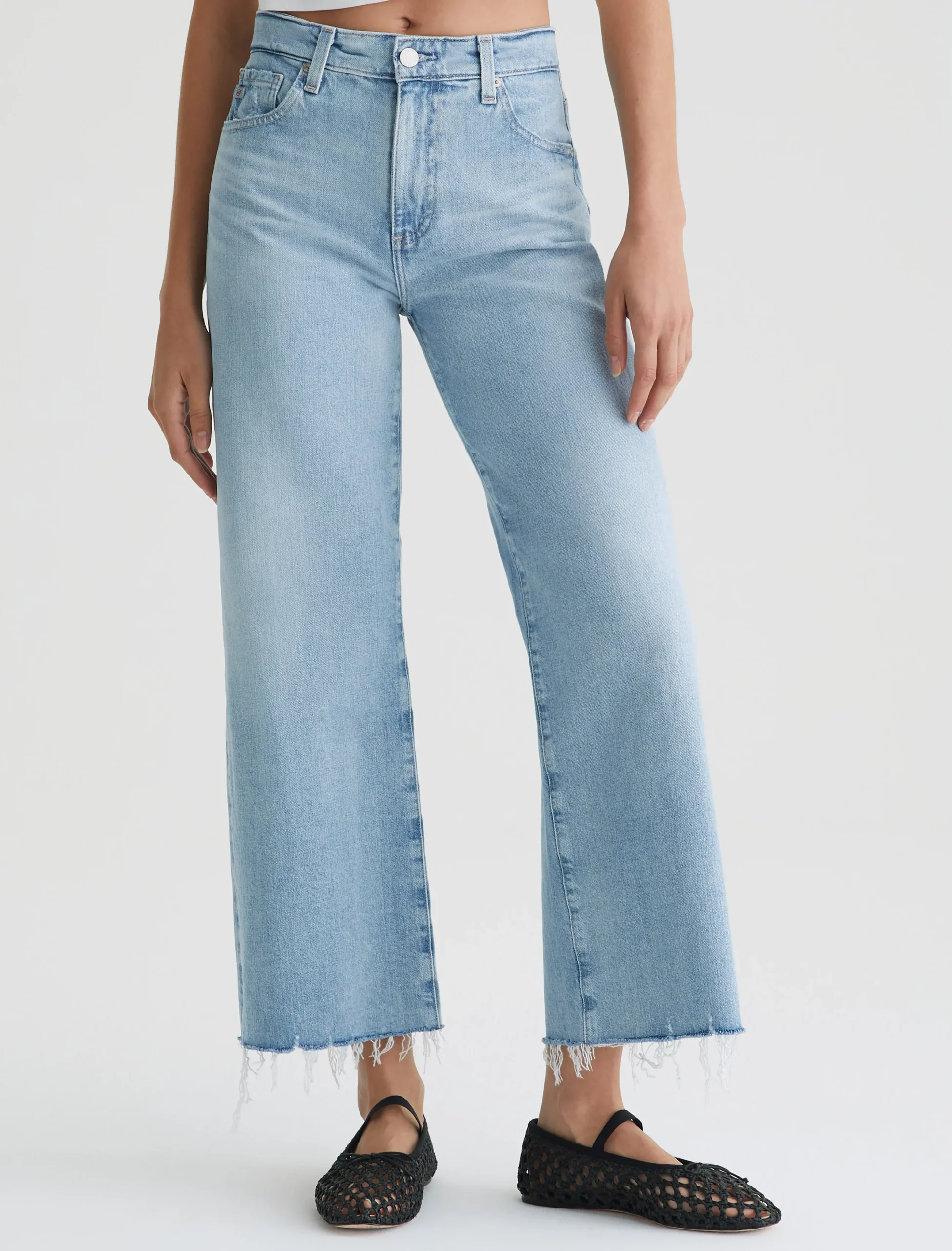Women AG Jeans Saige Wide Leg Crop 360°
